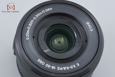 [Used] SONY Sony E PZ 16-50mm f/3.5-5.6 OSS SELP1650 Black