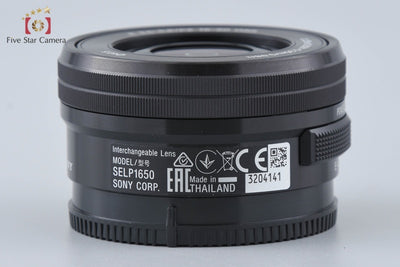 [Used] SONY Sony E PZ 16-50mm f/3.5-5.6 OSS SELP1650 Black