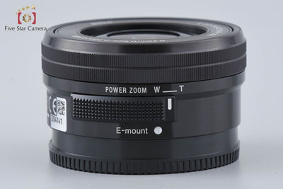 [Used] SONY Sony E PZ 16-50mm f/3.5-5.6 OSS SELP1650 Black