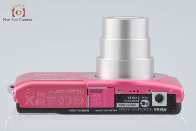 [Used] Nikon COOLPIX S3300 Strawberry Pink Compact Digital Camera