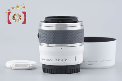 [Used] Nikon 1 NIKKOR 30-110mm f/3.8-5.6 VR White