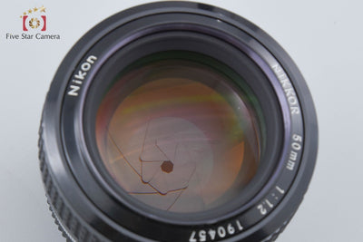 [Used] Nikon Ai NIKKOR 50mm f/1.2