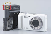 [Used] Casio HIGH SPEED EXILIM EX-ZR500 White Compact Digital Camera