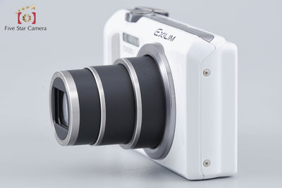 [Used] Casio HIGH SPEED EXILIM EX-ZR500 White Compact Digital Camera