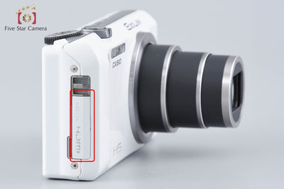 [Used] Casio HIGH SPEED EXILIM EX-ZR500 White Compact Digital Camera