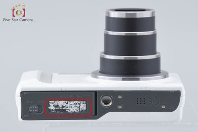 [Used] Casio HIGH SPEED EXILIM EX-ZR500 White Compact Digital Camera