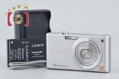Used Panasonic LUMIX DMC-FX37 Silver Compact Digital Camera