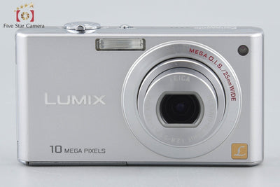 Used Panasonic LUMIX DMC-FX37 Silver Compact Digital Camera