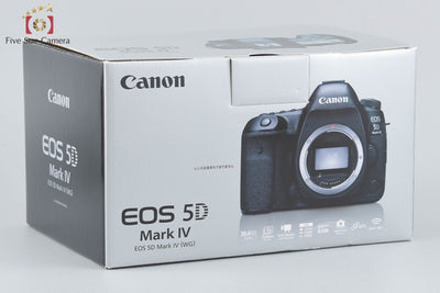 [Used] Canon EOS 5D Mark IV Digital SLR Camera with Original Box