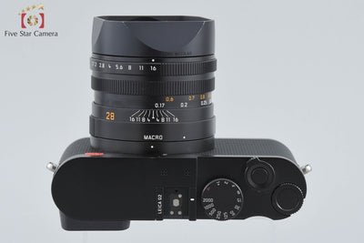【中古】Leica ライカ Q2 ブラック コンパクトデジタルカメラ 元箱付き