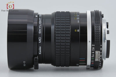 [Used] Nikon Ai NIKKOR 85mm f/2
