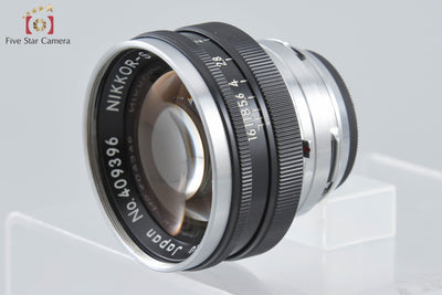 [Used] Nikon NIKKOR-S 50mm f/1.4 Black S-mount