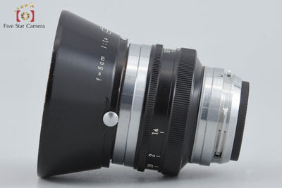 [Used] Nikon NIKKOR-S 50mm f/1.4 Black S-mount
