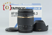 [Used] TAMRON Tamron A18 AF 18-250mm f/3.5-6.3 ASPHERICAL Di II LD IF MACRO for Canon with original box