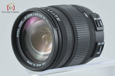 [Used] SIGMA 18-125mm f/3.8-5.6 DC OS HSM for Nikon