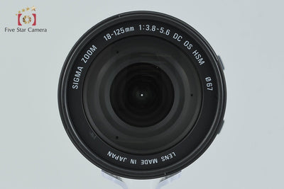 [Used] SIGMA 18-125mm f/3.8-5.6 DC OS HSM for Nikon