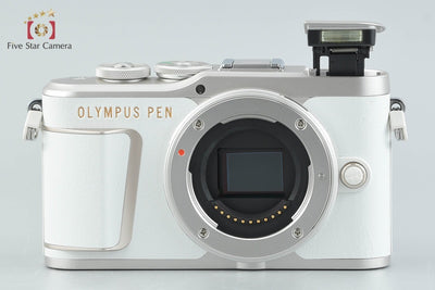 【Used】OLYMPUS PEN E-PL10 EZ Double Zoom Kit White - Low Shutter Count