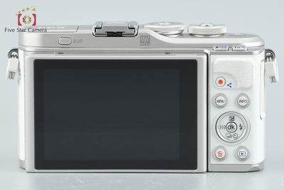 【Used】OLYMPUS PEN E-PL10 EZ Double Zoom Kit White - Low Shutter Count