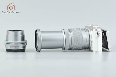 【Used】OLYMPUS PEN E-PL10 EZ Double Zoom Kit White - Low Shutter Count