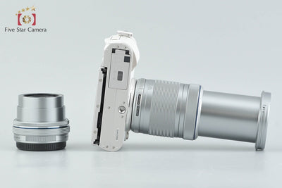 【Used】OLYMPUS PEN E-PL10 EZ Double Zoom Kit White - Low Shutter Count