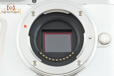 【Used】OLYMPUS PEN E-PL10 EZ Double Zoom Kit White - Low Shutter Count