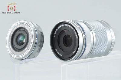 【Used】OLYMPUS PEN E-PL10 EZ Double Zoom Kit White - Low Shutter Count