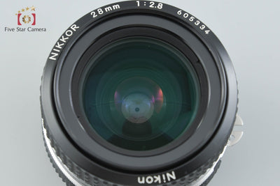 [Used] Nikon Ai NIKKOR 28mm f/2.8