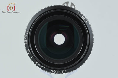 [Used] Nikon Ai NIKKOR 28mm f/2.8
