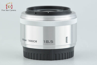 【中古】Nikon ニコン 1 NIKKOR 18.5mm f/1.8 シルバー