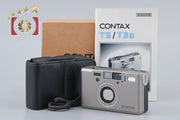 【中古】CONTAX コンタックス T3 シングルティース コンパクトフィルムカメラ 元箱付き