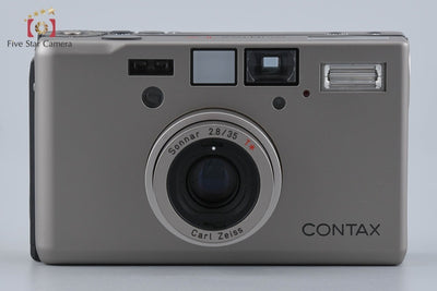 【中古】CONTAX コンタックス T3 シングルティース コンパクトフィルムカメラ 元箱付き