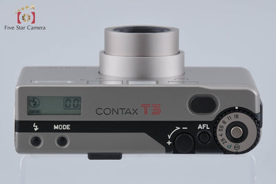【中古】CONTAX コンタックス T3 シングルティース コンパクトフィルムカメラ 元箱付き