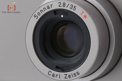 【中古】CONTAX コンタックス T3 シングルティース コンパクトフィルムカメラ 元箱付き