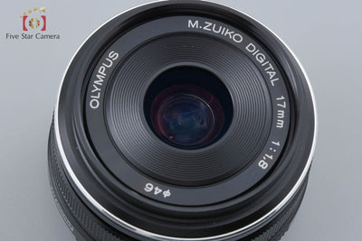 [Used] OLYMPUS M.ZUIKO DIGITAL 17mm f/1.8 Black