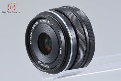 [Used] OLYMPUS M.ZUIKO DIGITAL 17mm f/1.8 Black