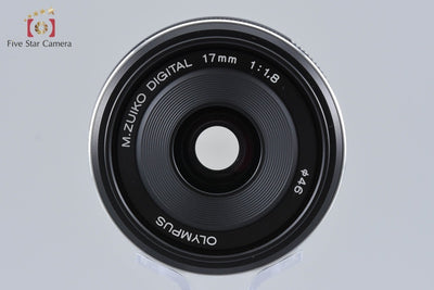 [Used] OLYMPUS M.ZUIKO DIGITAL 17mm f/1.8 Black