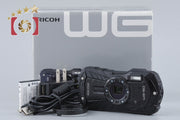 [Used] RICOH PENTAX WG-50 Black Waterproof Digital Camera, Low Shutter Count, With Original Box
