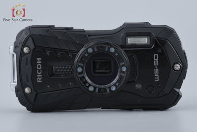 [Used] RICOH PENTAX WG-50 Black Waterproof Digital Camera, Low Shutter Count, With Original Box
