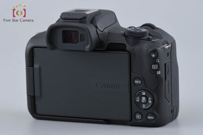 [Unused, Opened Box] Canon EOS R50 Double Zoom Kit, Black