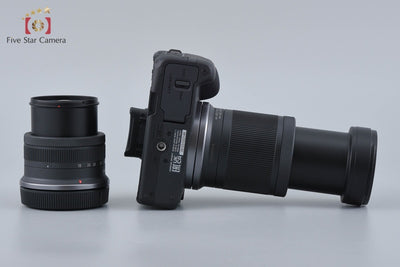 [Unused, Opened Box] Canon EOS R50 Double Zoom Kit, Black