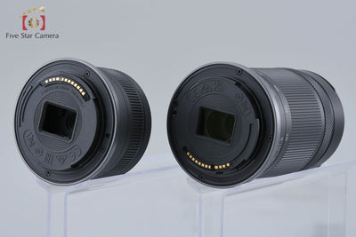[Unused, Opened Box] Canon EOS R50 Double Zoom Kit, Black