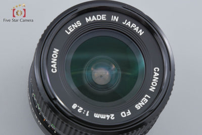 [Used] Canon New FD 24mm f/2.8