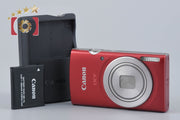 【中古】Canon キヤノン IXY 200 レッド コンパクトデジタルカメラ