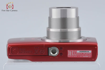 【中古】Canon キヤノン IXY 200 レッド コンパクトデジタルカメラ