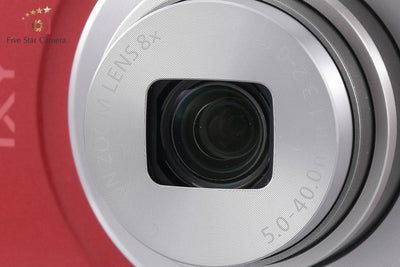 【中古】Canon キヤノン IXY 200 レッド コンパクトデジタルカメラ