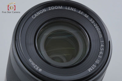 [Used] Canon EF-M 55-200mm f/4.5-6.3 IS STM Black