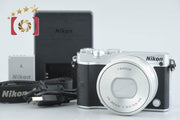 [Used] Nikon 1 J5 Silver Standard Power Zoom Kit - Low Shutter Count