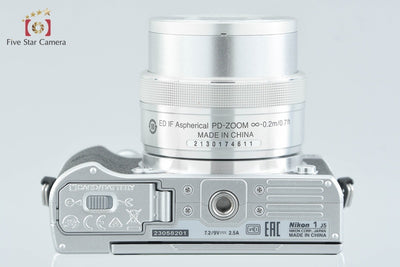 [Used] Nikon 1 J5 Silver Standard Power Zoom Kit - Low Shutter Count