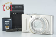[Used] Nikon COOLPIX S8200 Platinum Silver Compact Digital Camera