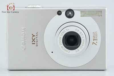 [Used] Canon IXY Digital 10 Silver Compact Digital Camera with Original Box